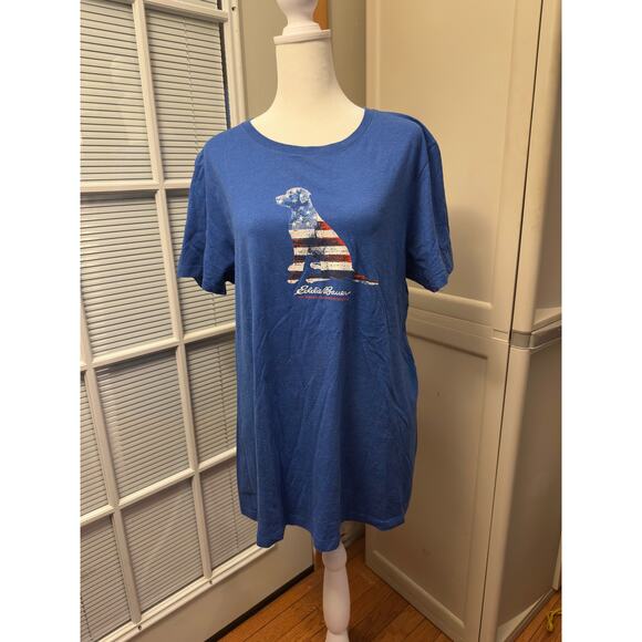 Eddie Bauer Dog Graphic Tee – Women’s XL or 2XL - Picture 1 of 16